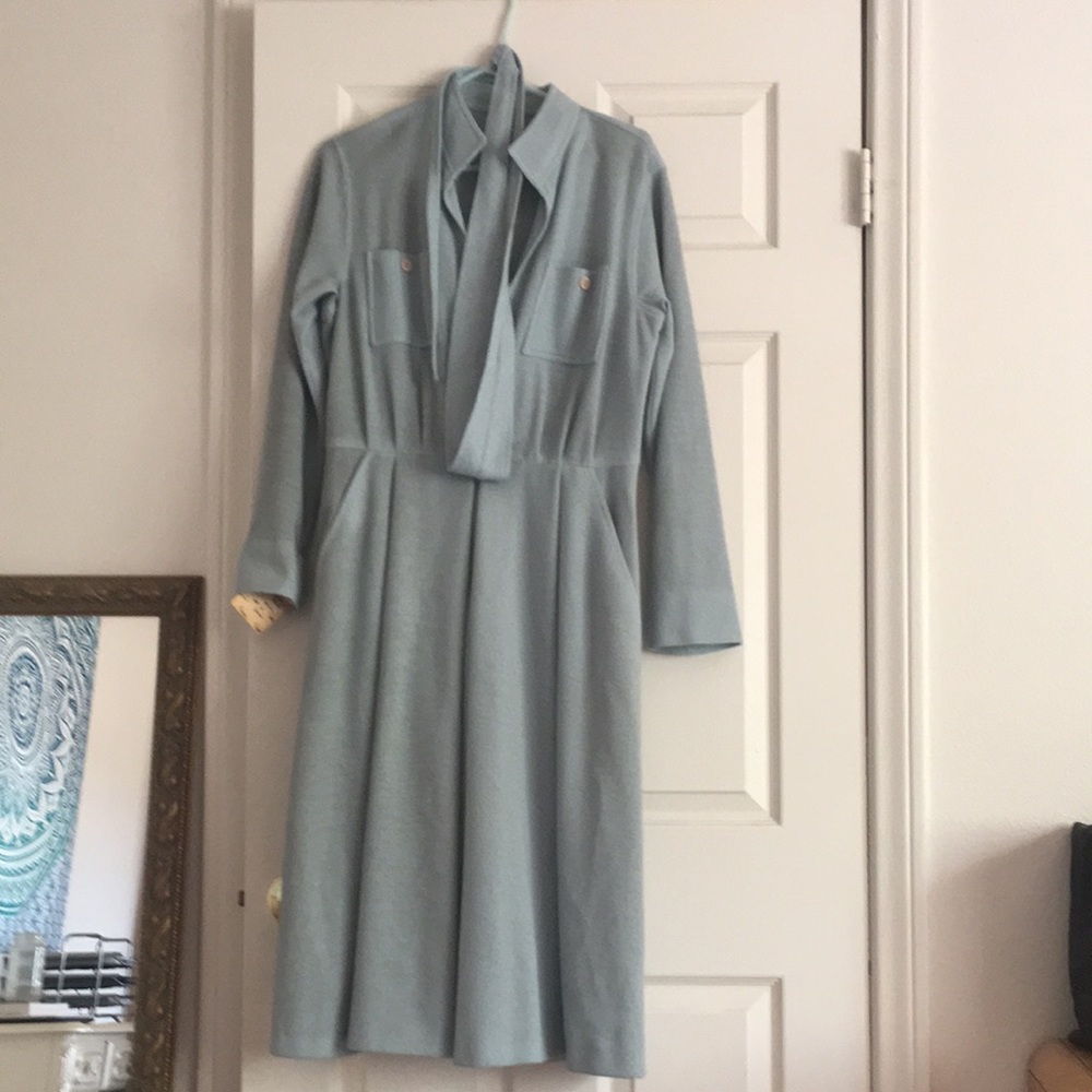 Vintage Bullocks Wilshire Maxi Sweater Dress